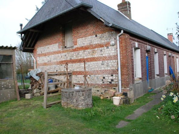 Charmante maison à rénover proche Fécamp et Cany-Barville, grand terrain de 1825 m²