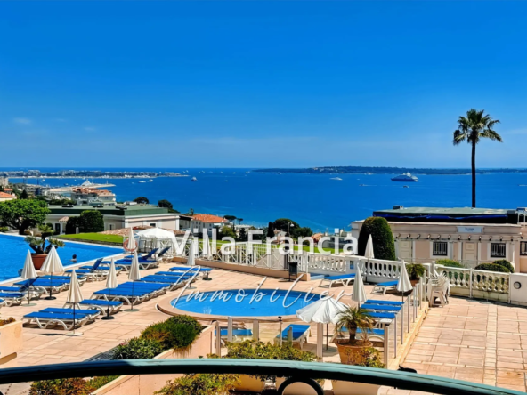 Appartement 2 pièces avec terrasse vue mer à Cannes - Investissement ou pied-à-terre
