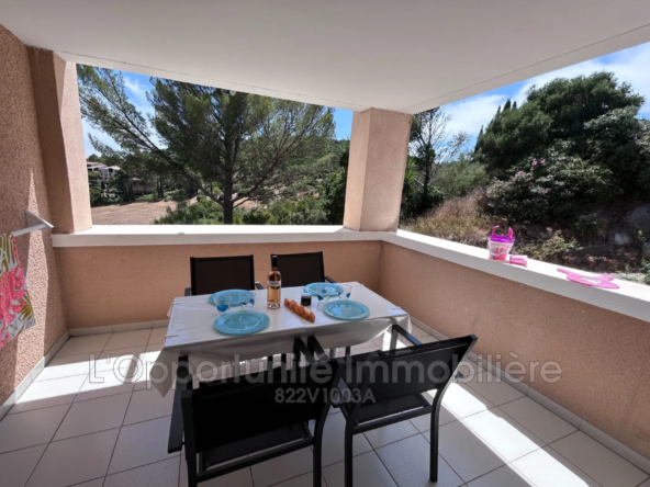 A vendre appartement 2 pièces avec terrasse et parking à Agay, Cap Estérel