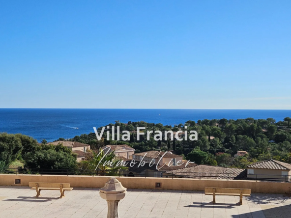 À vendre bel appartement 2 pièces avec terrasse et vue mer à Agay, Cap Estérel