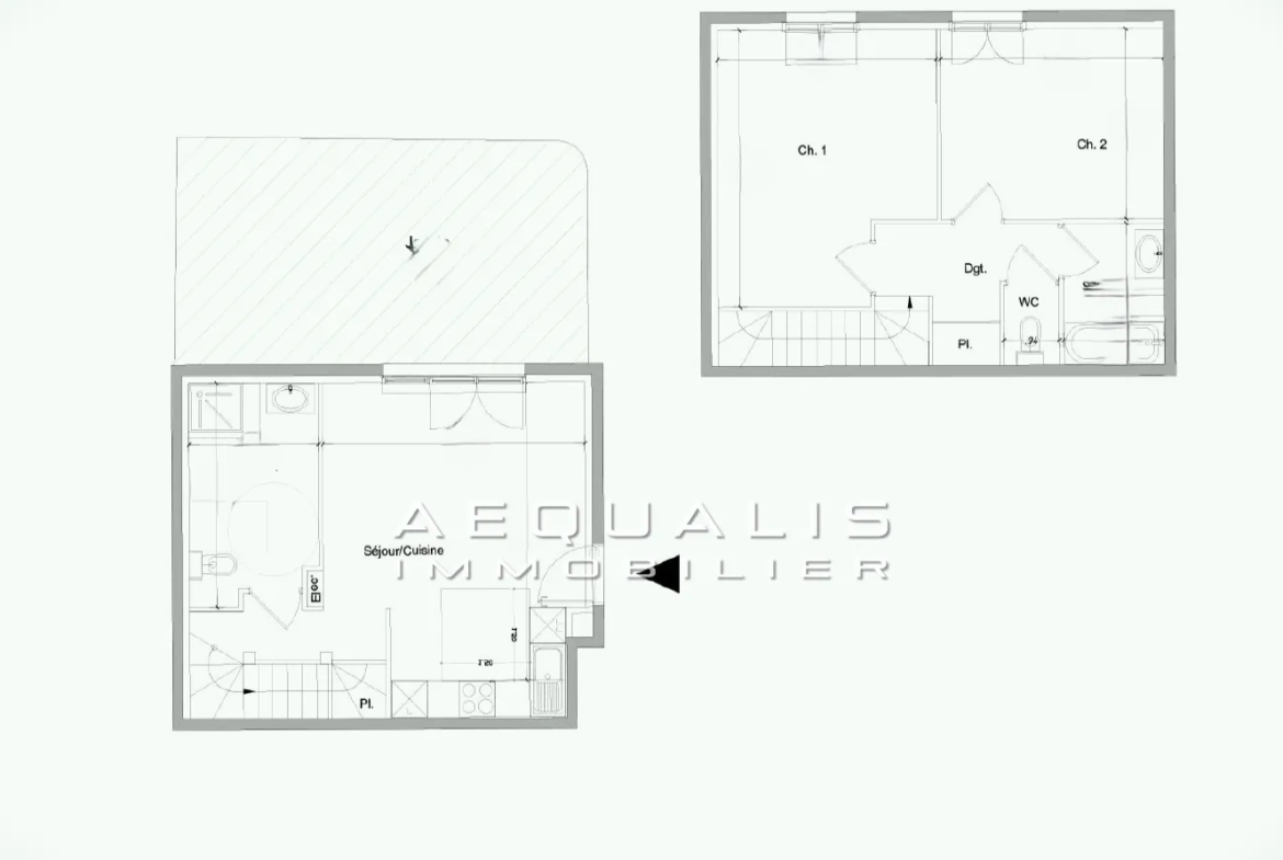 Achat duplex neuf avec jardin à Cagnes-sur-Mer - Livraison 2027 
