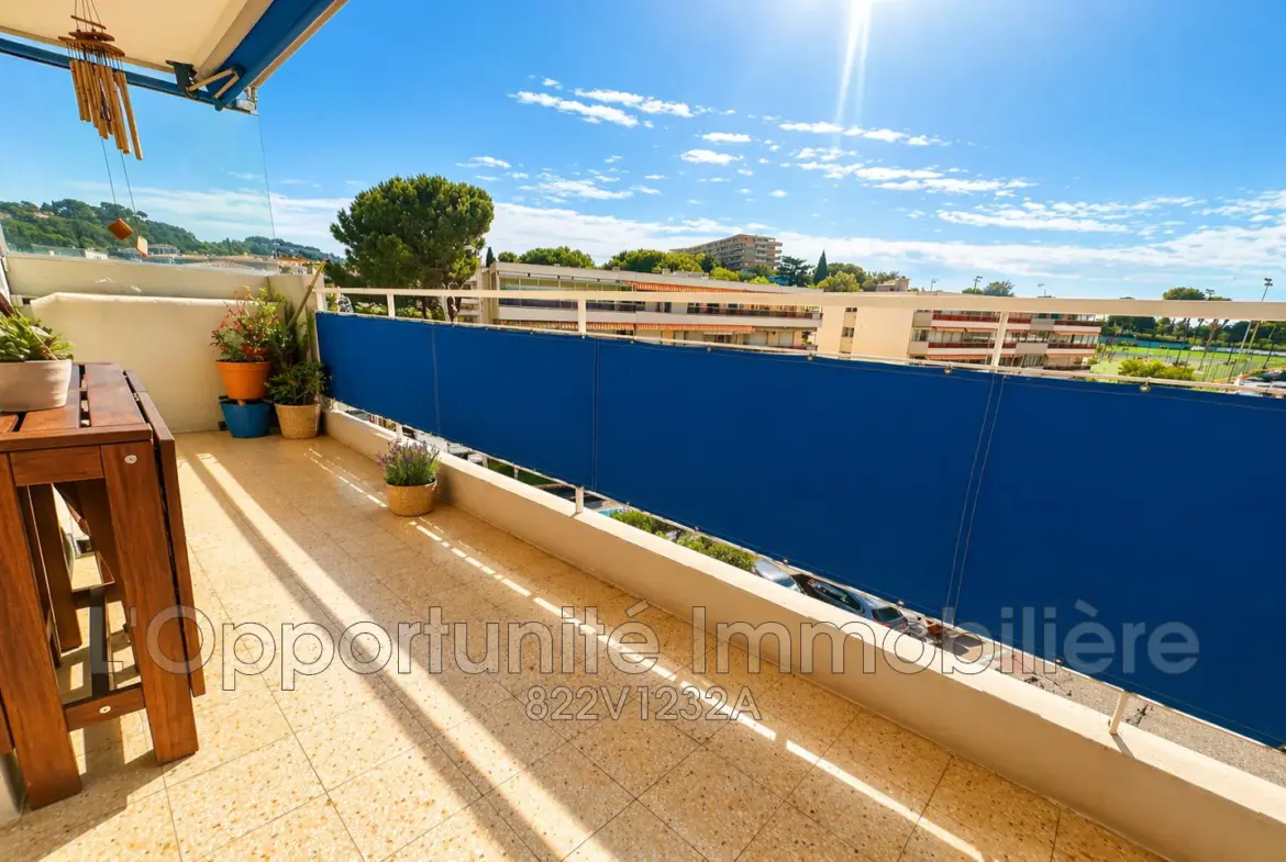 Appartement 3 pièces avec terrasse et garage à Le Cannet 