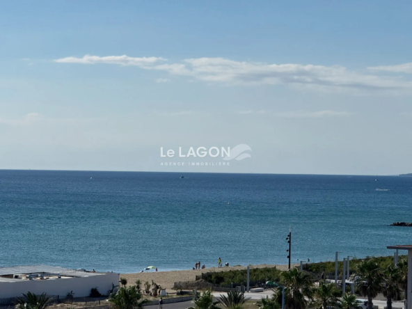 Appartement avec Vue Mer à Saint-Cyprien-Plage - Dernier étage avec terrasse