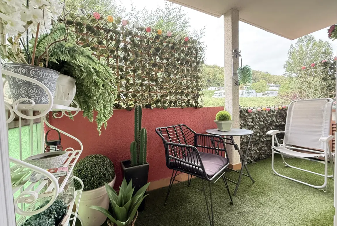 Appartement T3 rénové avec double terrasses et garage à Amélie-les-Bains 