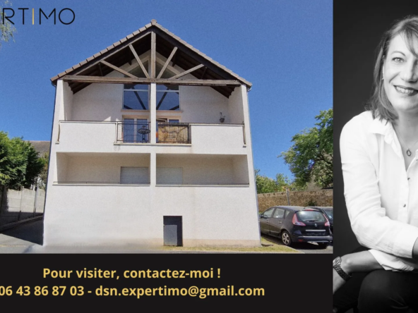 Appartement T2 en centre-ville de Marcoussis avec balcon et parking