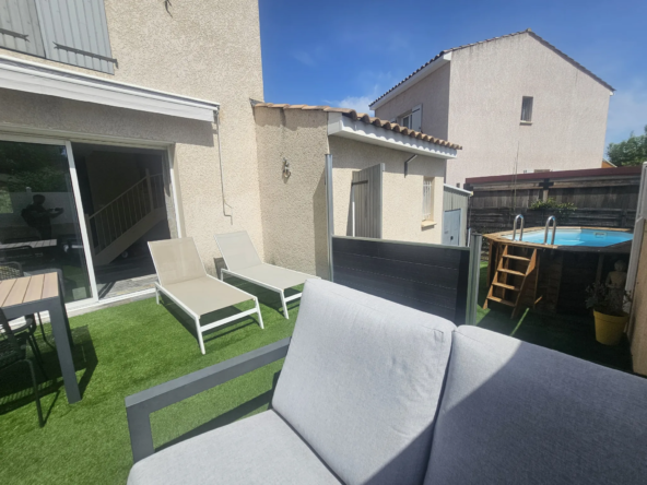Villa récente avec piscine et parking au Cailar - 89,52 m²