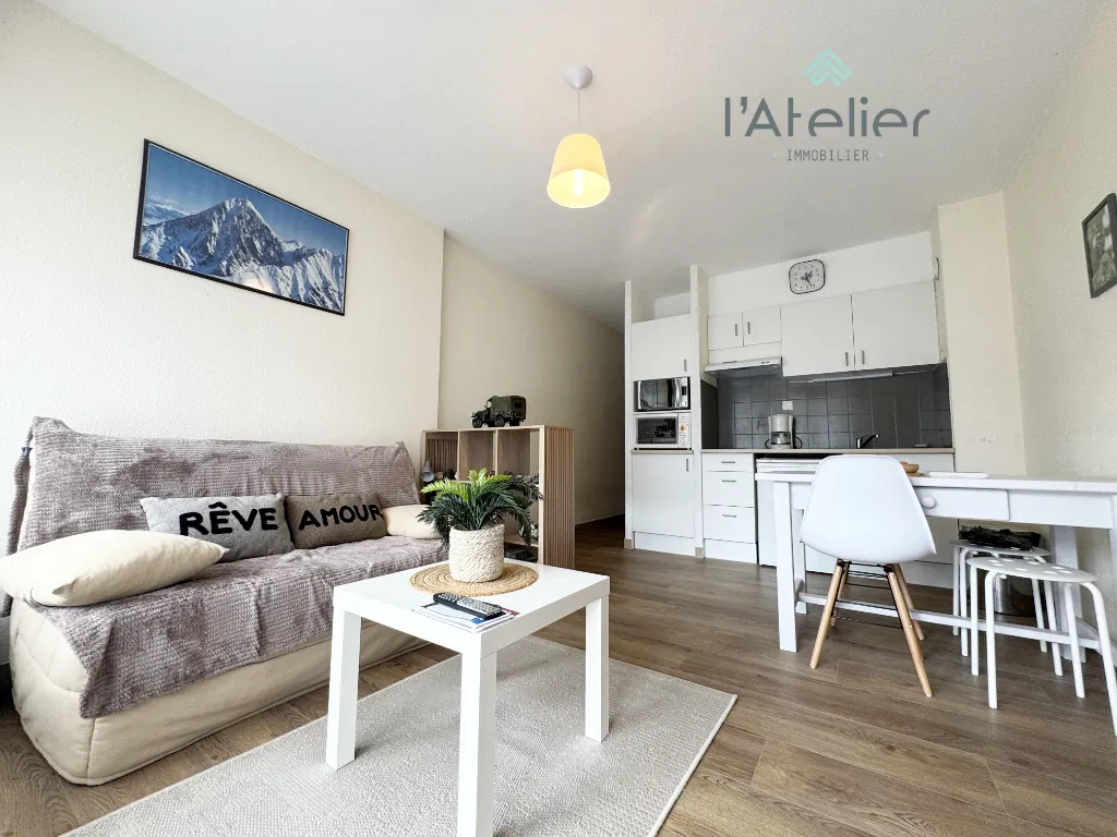 Appartement lumineux avec balcon plein sud à Vielle-Aure, proche des pistes 