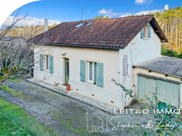 Maison 98 m² à Graulhet avec 3 chambres et grand terrain naturel