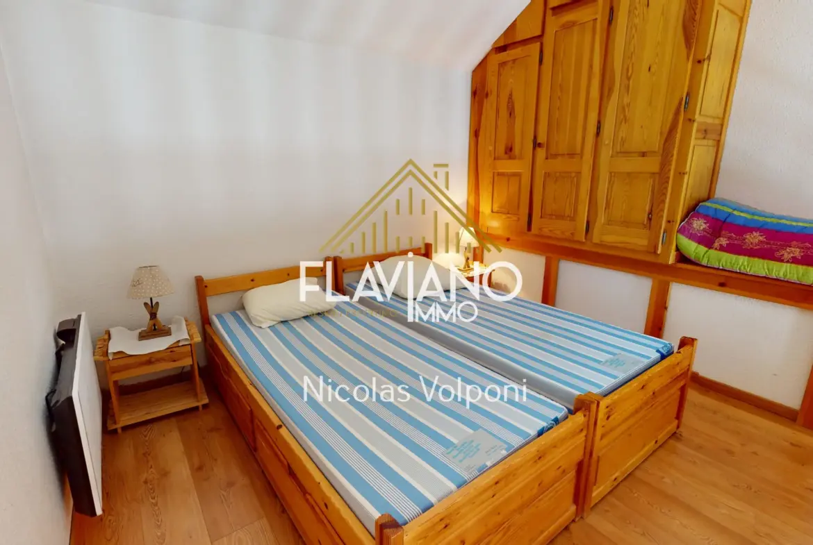 Appartements en duplex de 31 m² à Jausiers avec balcon exposé sud 