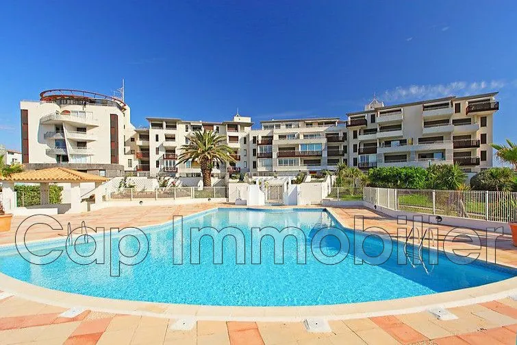 Appartement 2 pièces avec loggia et vue mer à Cap d'Agde 