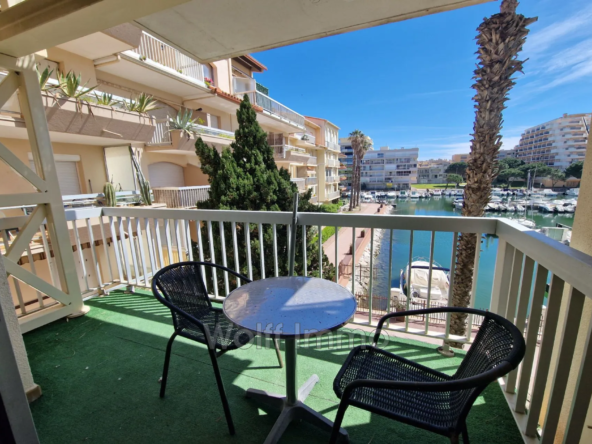 Appartement T2 avec terrasse et parking à Canet-en-Roussillon
