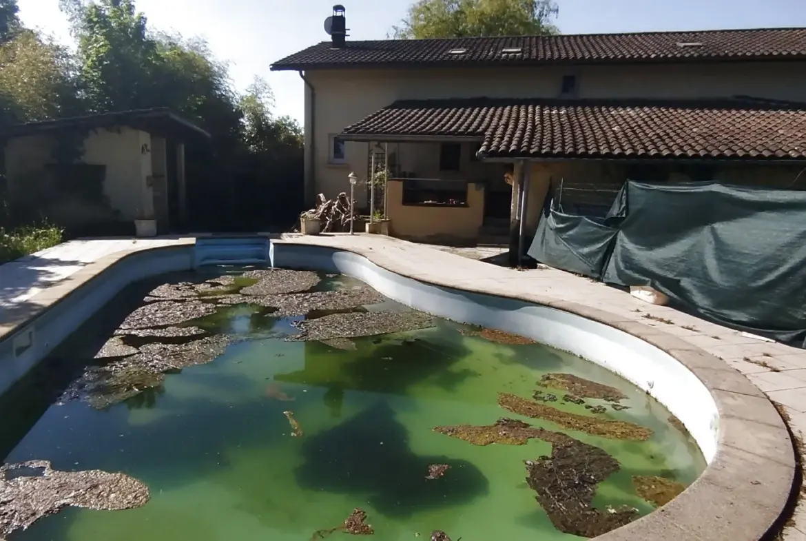 Villa de 139 m² avec piscine et grand jardin à Cormoz 