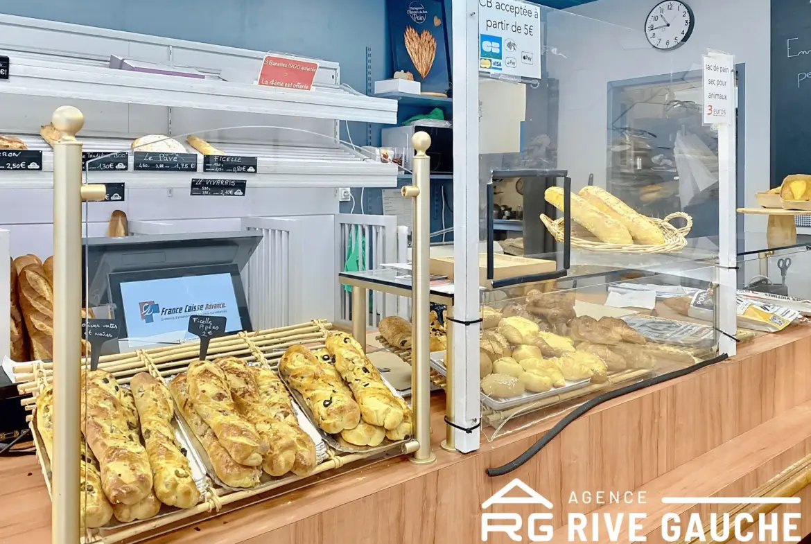 Fonds de commerce boulangerie à vendre à Roussillon avec fort potentiel de croissance 