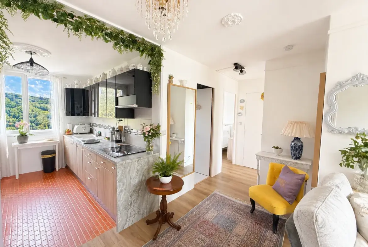 Appartement lumineux avec vue sur montagnes à Amélie-les-Bains-Palalda 