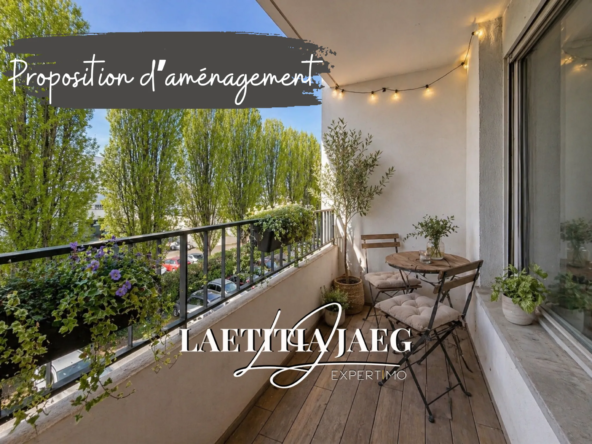 Appartement 3 pièces de 71 m² avec balcon, parking à Schiltigheim