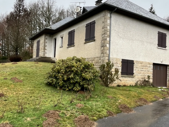Belle maison de 118m² avec garage et dépendance à Chamberet