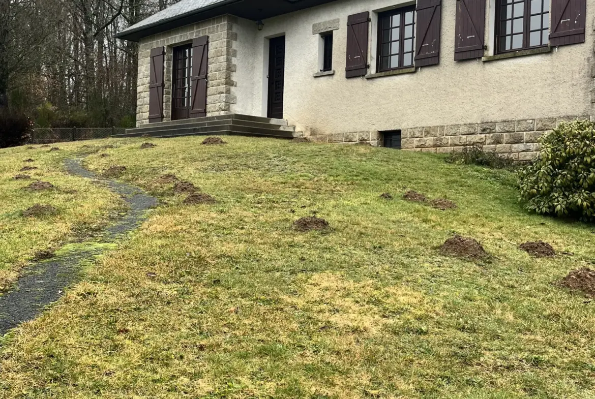 Belle maison de 118m² avec garage et dépendance à Chamberet 