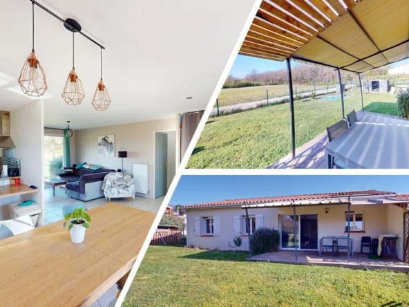 Villa récente de 90 m² à Fonsorbes, secteur calme avec garage et jardin