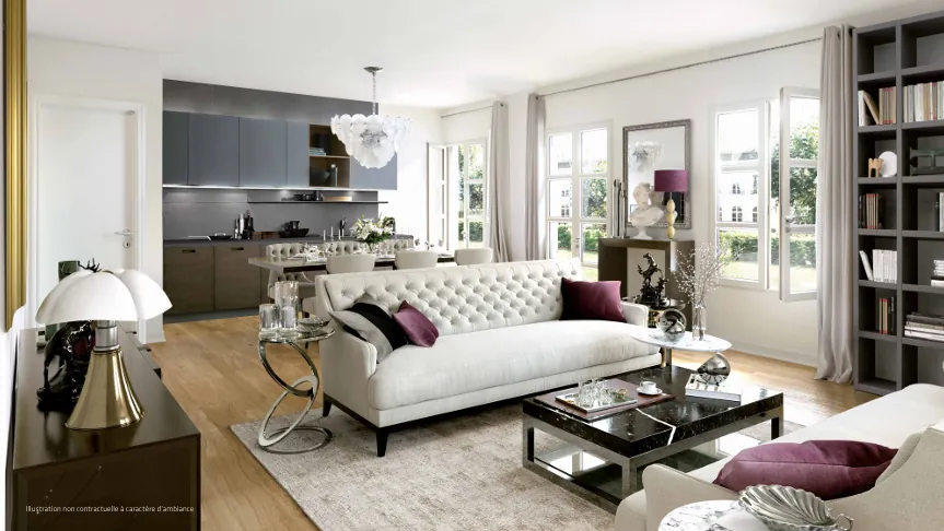 Appartement 3 pièces à Goussainville avec parking et livraison en 2028 