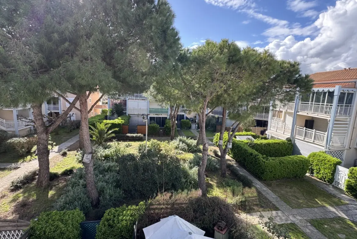 Appartement T2 avec mezzanine à Palavas-les-Flots - Résidence avec piscine 
