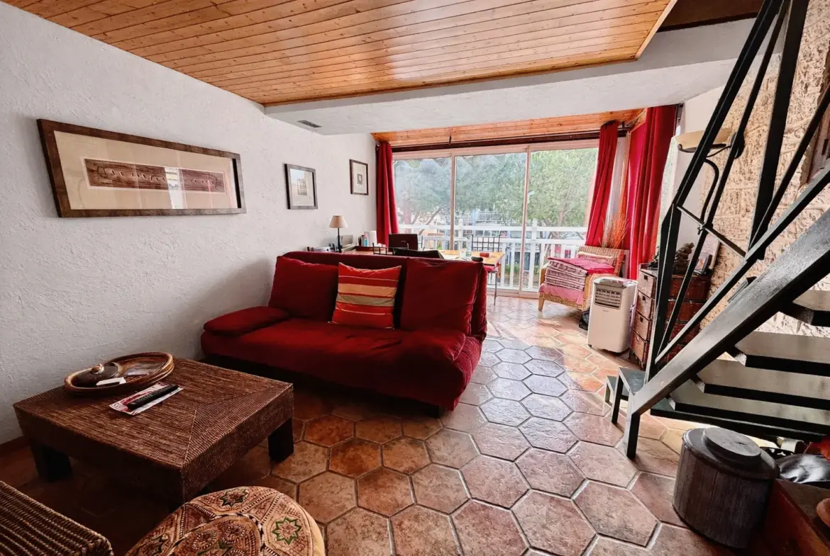 Appartement T2 avec mezzanine à Palavas-les-Flots - Résidence avec piscine 