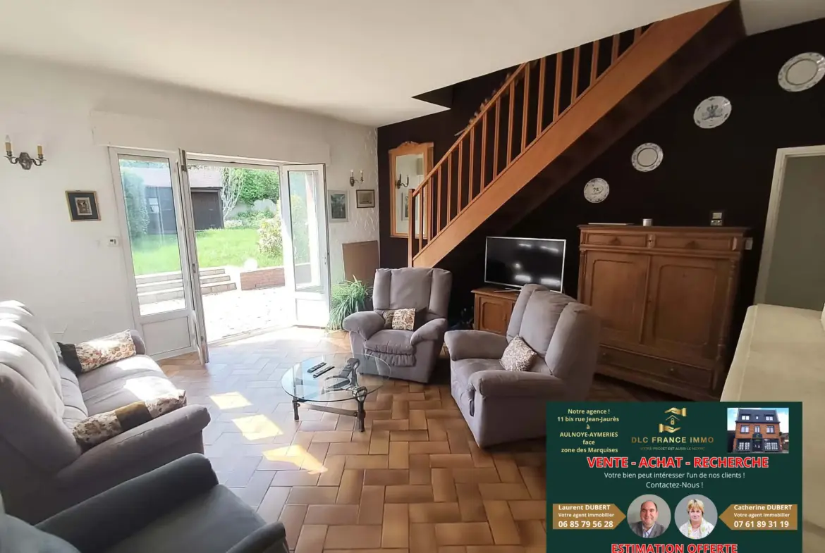 Très jolie maison avec 5 chambres et jardin à Aulnoye-Aymeries 