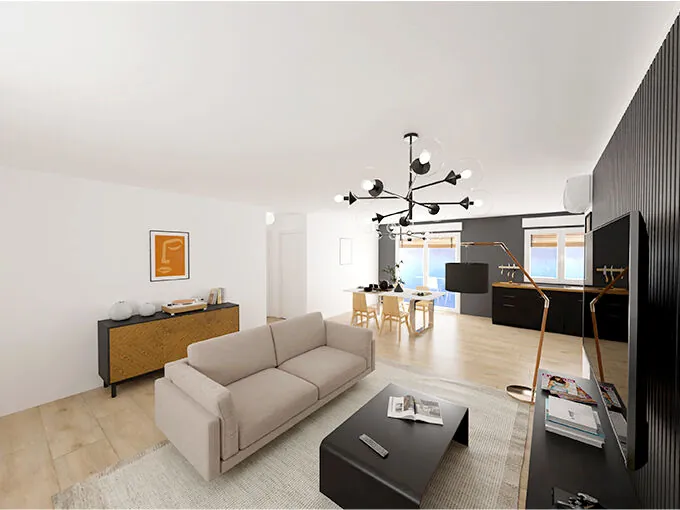 Maison neuve à Lalinde - Modèle ANKARA, 2 chambres, garage, terrain 900 m² 