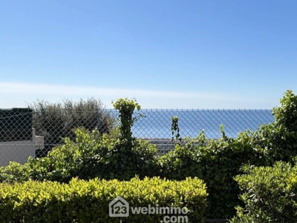 Charmant appartement 3 pièces avec vue mer à Cannes