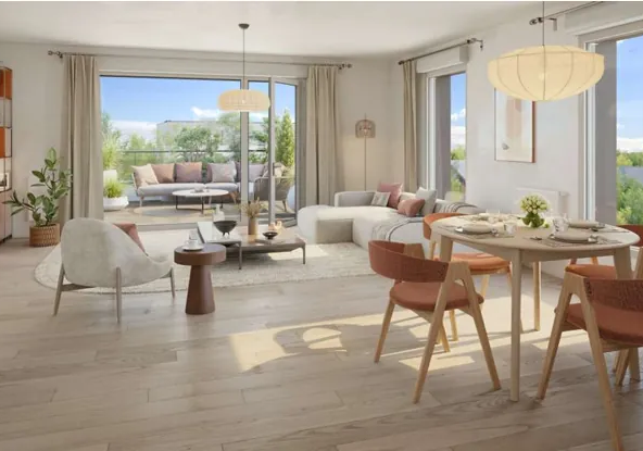 Achat appartement 3 pièces à Hazebrouck avec balcon et parking - livraison 2028