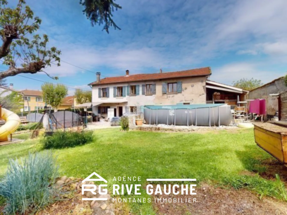 Grande maison rénovée avec jardin et espace professionnel à Roussillon