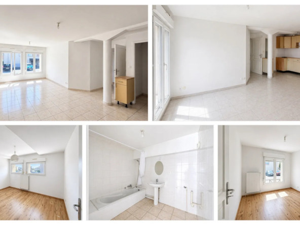 Bel appartement T3 récent de 63 m² avec parking à Saint Privat La Montagne