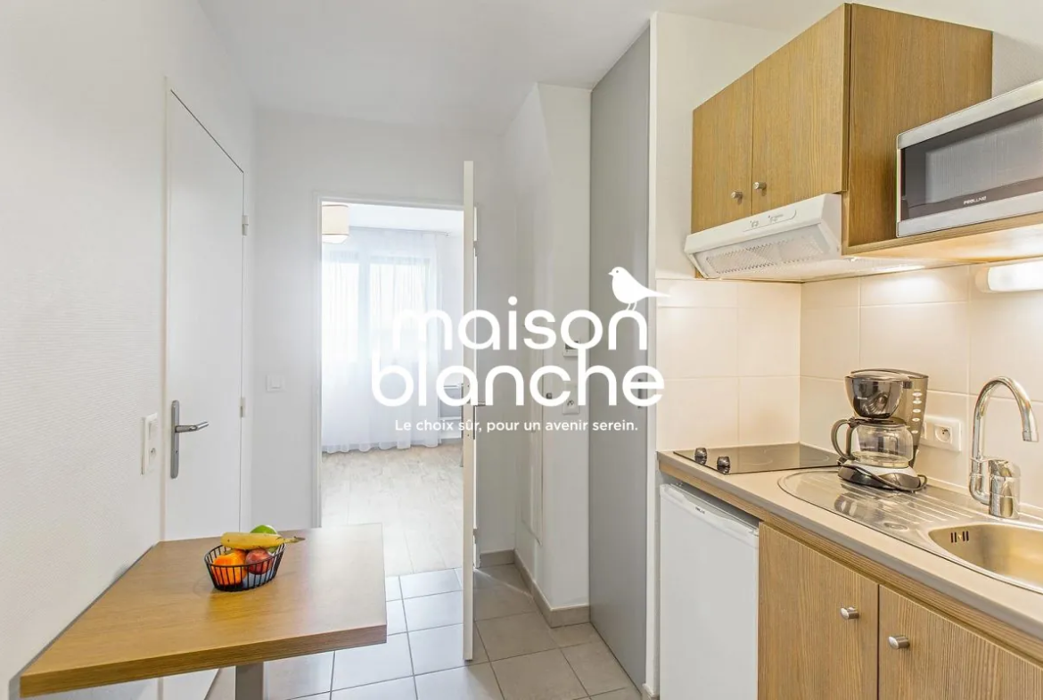 Studio investissement locatif à Amiens avec rendement de 6,4 % 
