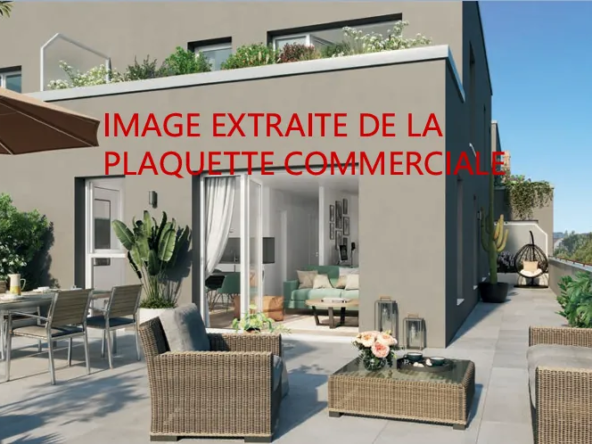 Appartement T3 neuf à Meaux avec balcon, parking, livraison 2027