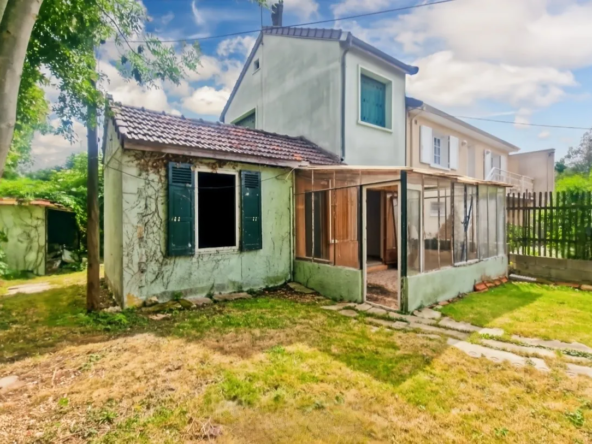 Maison à rénover de 50 m² avec jardin plein sud à Pontault-Combault