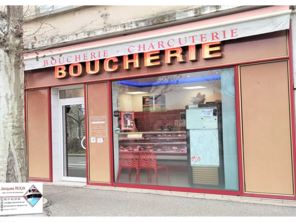 À vendre fonds de commerce et murs d'une boucherie premium à Château-Arnoux-Saint-Auban
