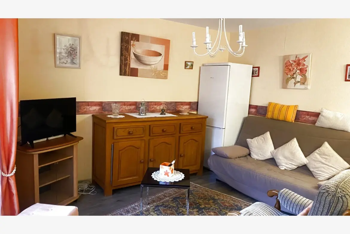 Vente appartement F3 meublé à Amélie-les-Bains, proche thermes 