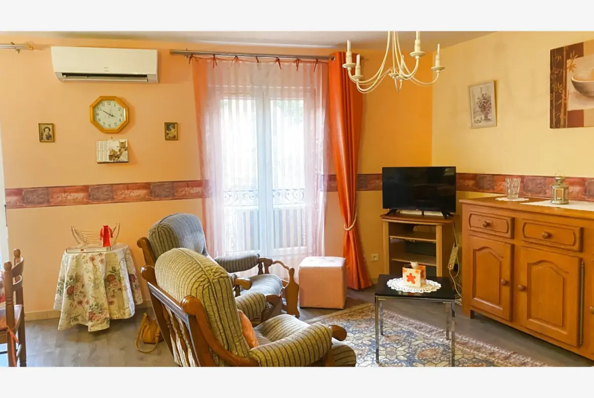 Vente appartement F3 meublé à Amélie-les-Bains, proche thermes 