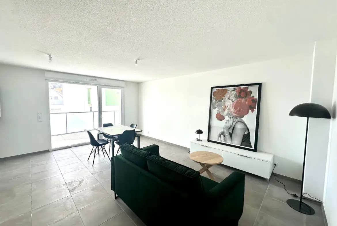 Appartement 3 pièces en vente à Riedisheim de 60,38 m² avec balcon 