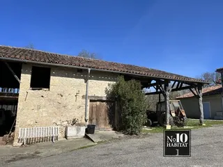 Grange à rénover à Mauvezin avec projet d’aménagement et garage 
