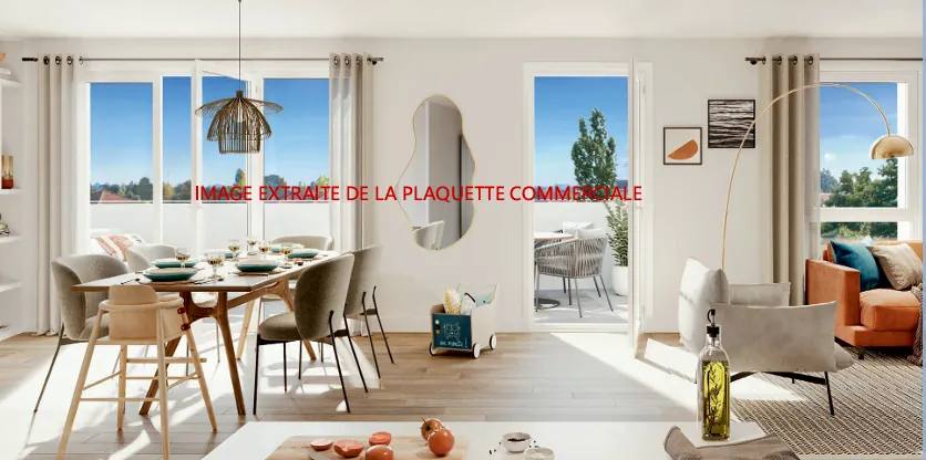 Vente Appartement T3 à Meaux (77100) avec Balcon et Parking, Livraison 2027 