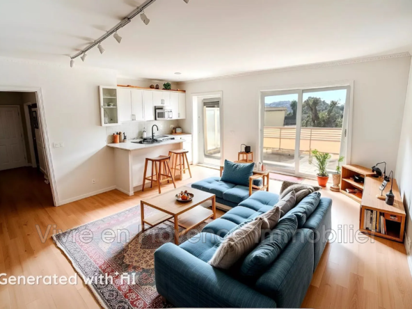 Vente Appartement 3 pièces avec terrasse et piscine à Saint-André-de-la-Roche