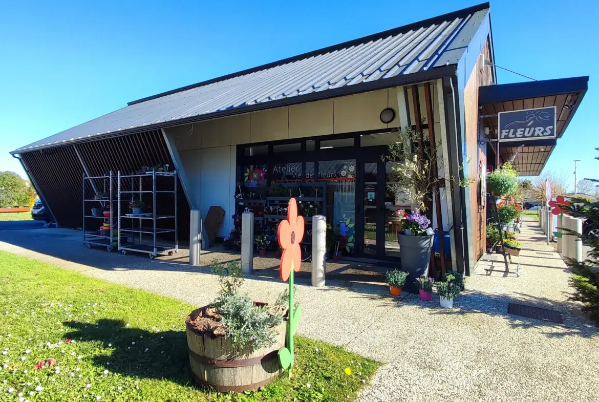 Fonds de commerce de fleuriste à Brizambourg avec forte visibilité et potentiel de croissance 