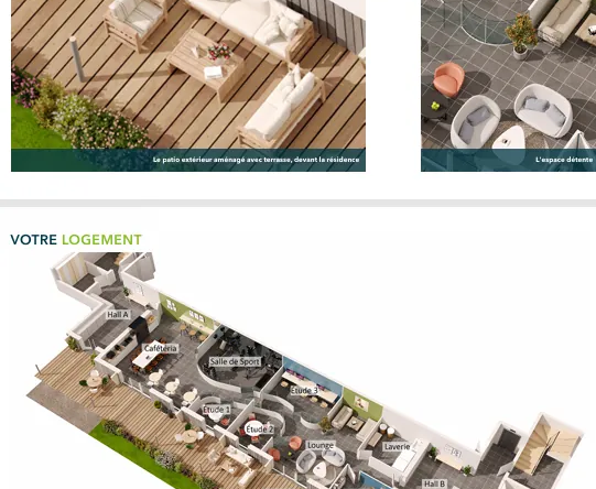 Appartement T2 neuf à Metz - Résidence Étudiante, livraison 2026