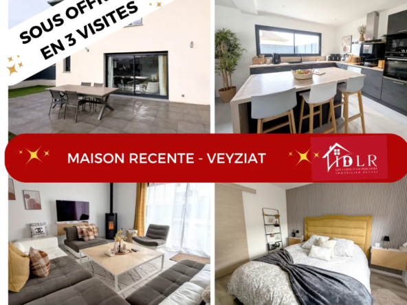 Maison moderne de 130 m² à Veyziat, proche des écoles