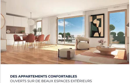 Appartement 3 pièces à Château-Thierry - Livraison 2028, balcon, parking en sous-sol