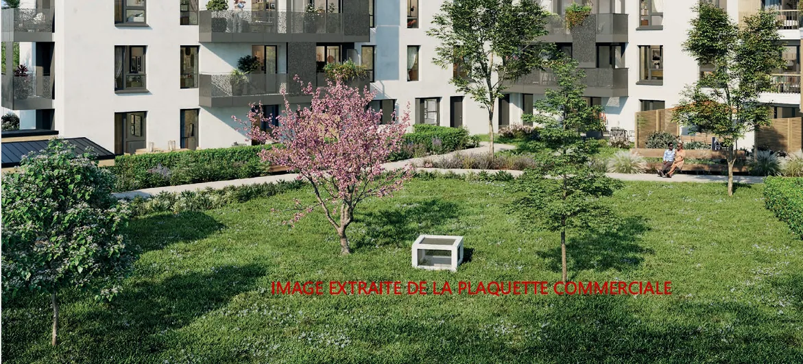 Appartement 3 pièces neuf à Meaux avec terrasse et parking - Livraison 2027 
