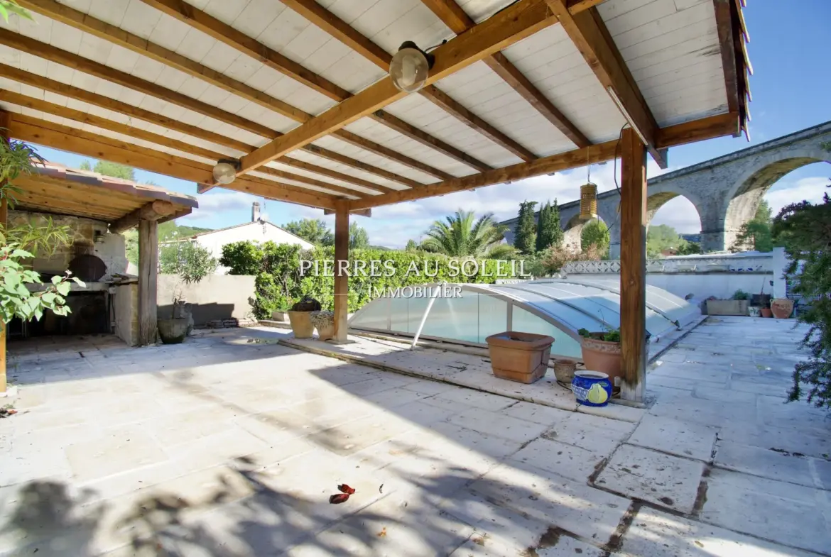 À vendre maison 5 pièces avec piscine et grand jardin à Bédarieux 