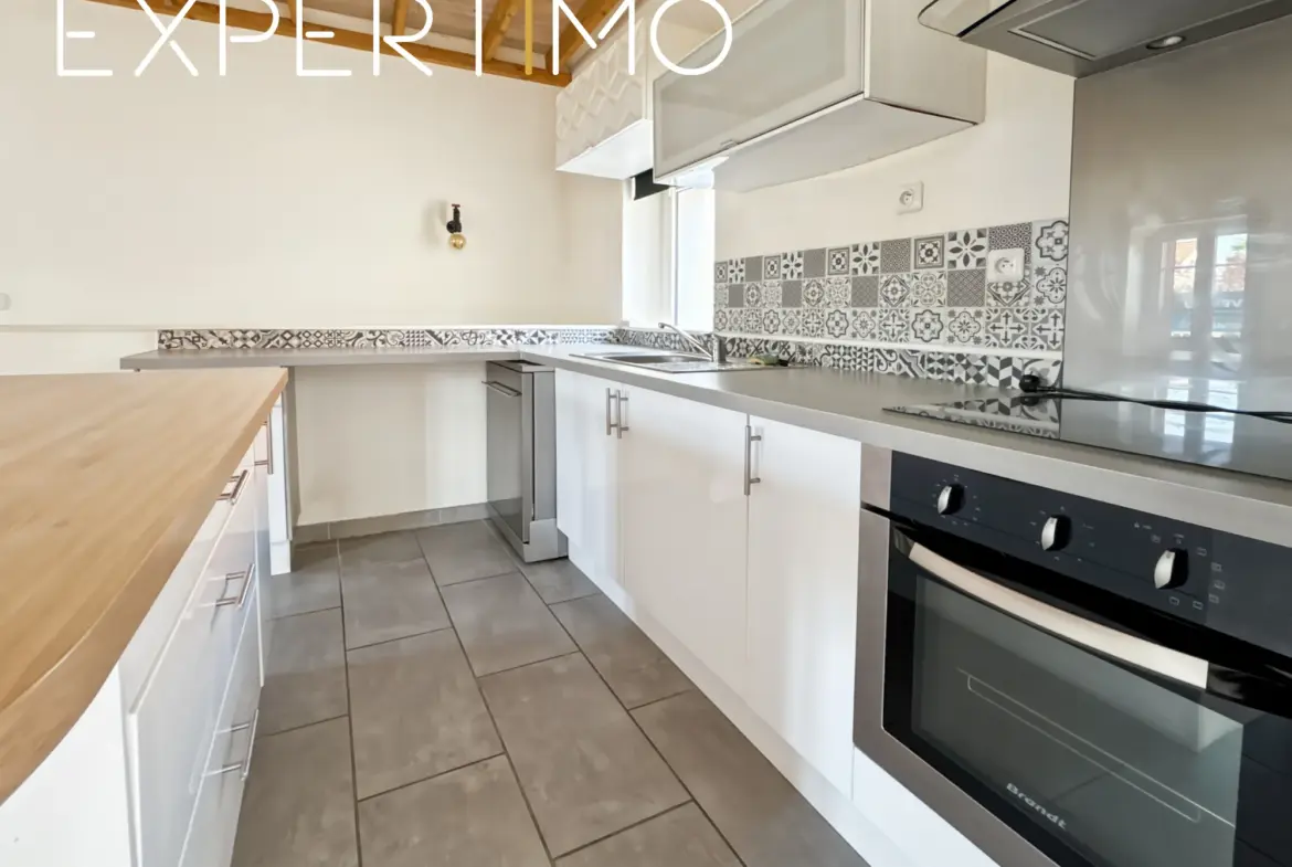 Duplex 3 pièces avec terrasse et parking à Saulx-les-Chartreux 