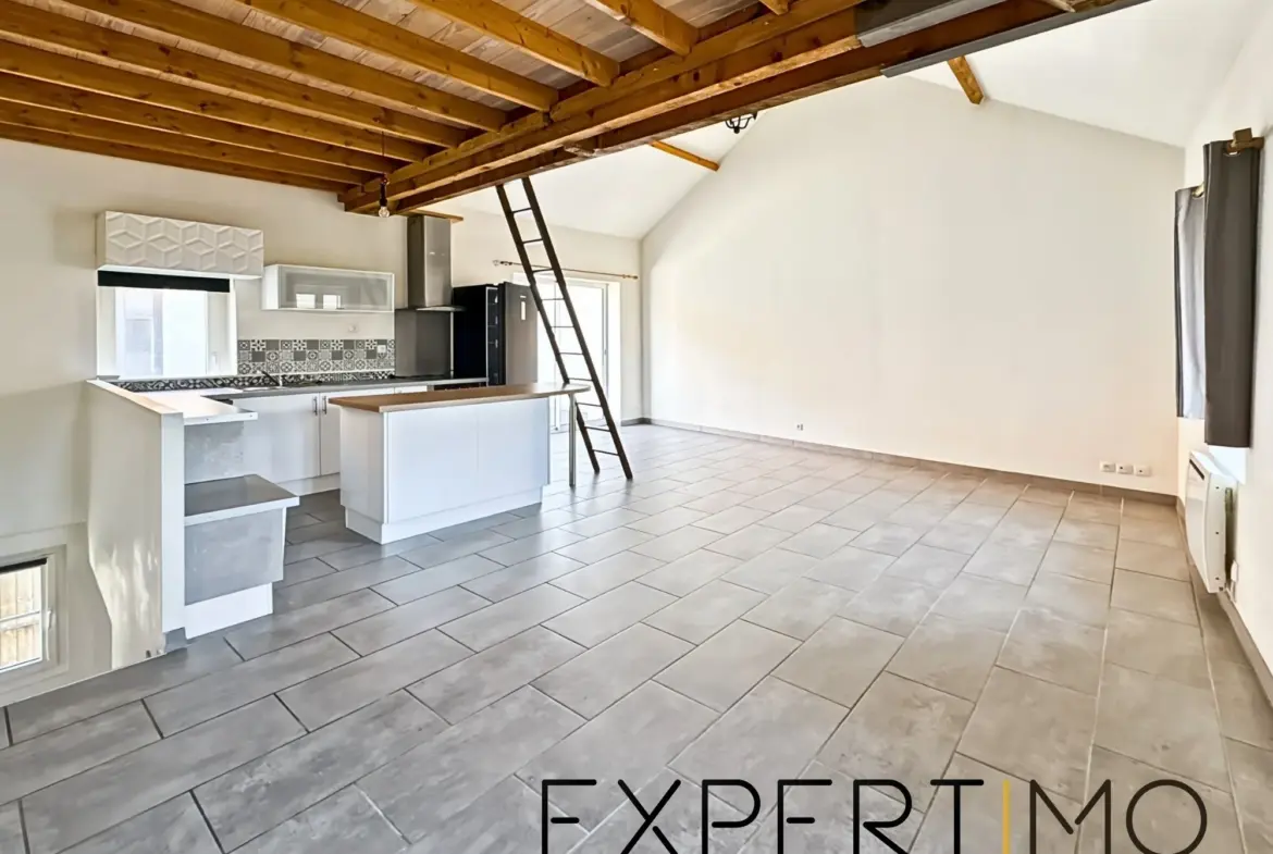 Duplex 3 pièces avec terrasse et parking à Saulx-les-Chartreux 