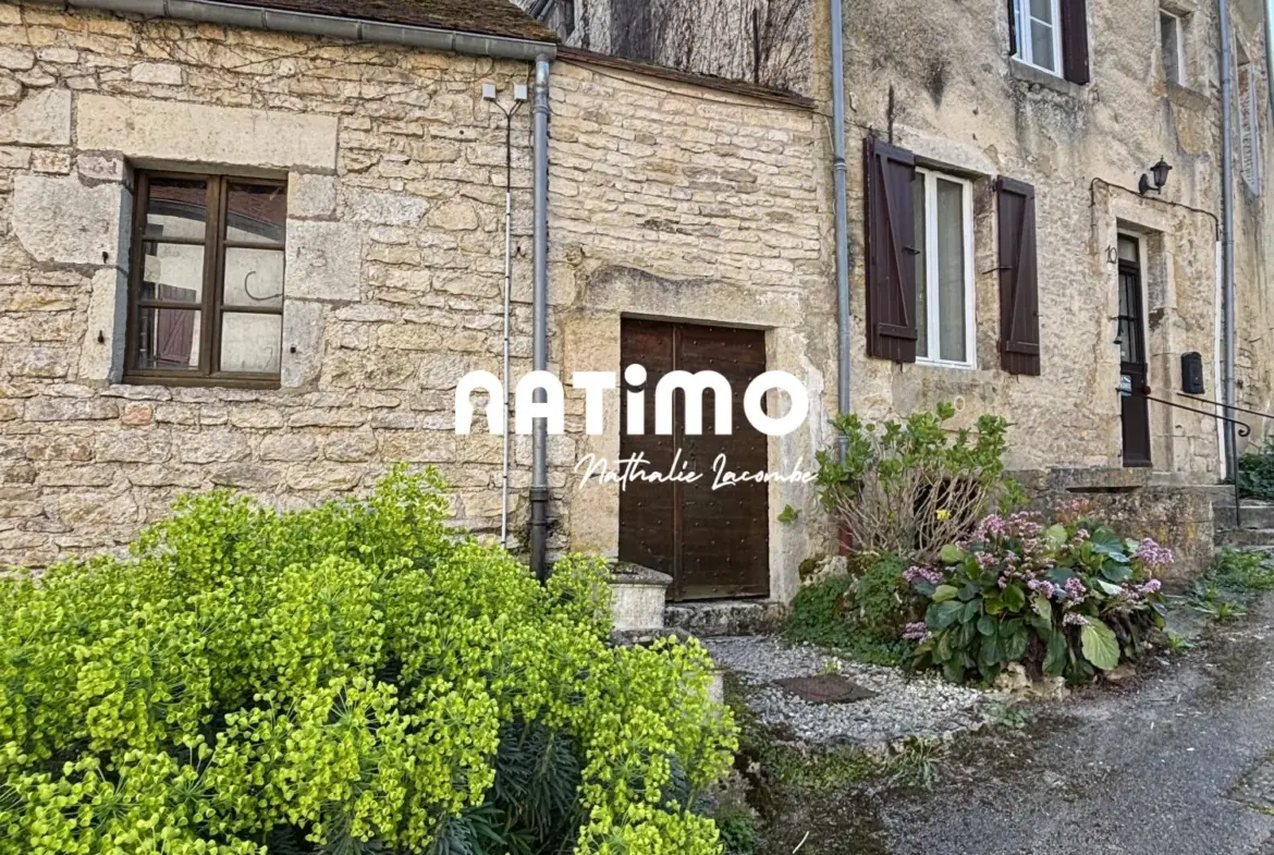 Maison de village rénovée à Flavigny-sur-Ozerain, charme et authenticité 